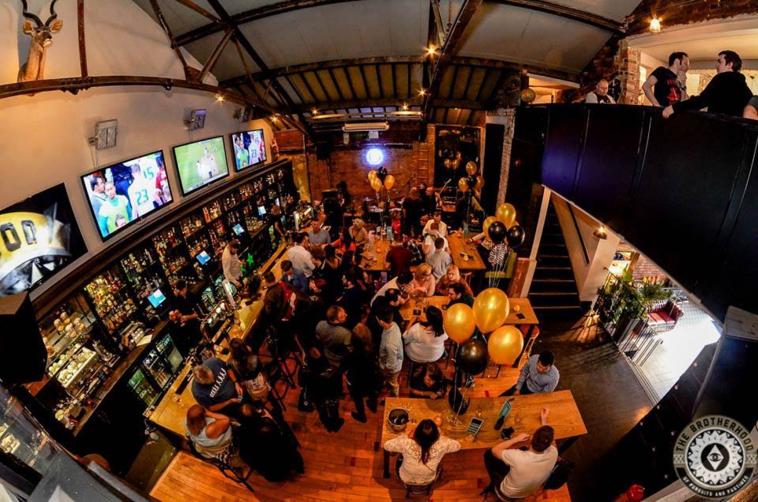 Brotherhood of Pursuits and Pasttimes New posh sports bar for cursed