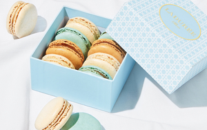 2019 10 18 Laduree Macaron Boite Cannage Bleue