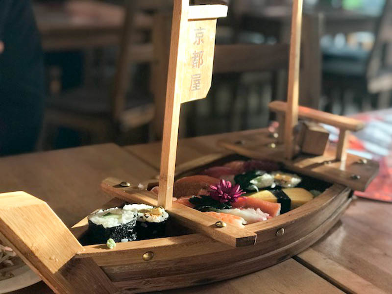 20180108 Kyotoya Sushi Boat
