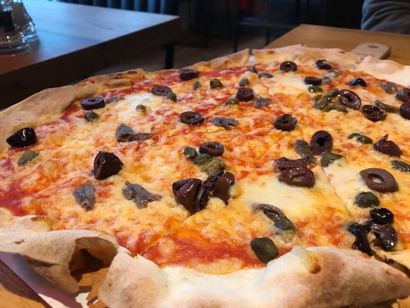 20180115 Great British Pizza Co Review Anchovy Pizza