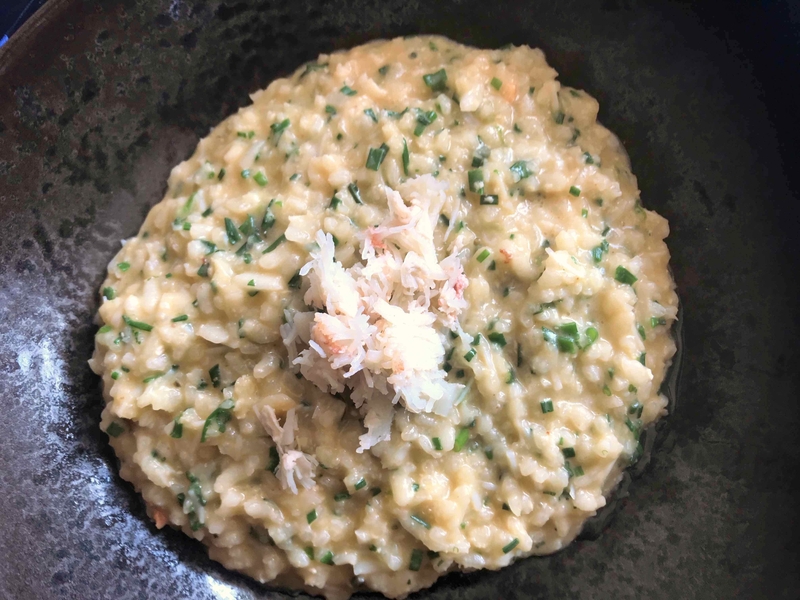 2019 04 08 Fishermans Table Crab Risotto
