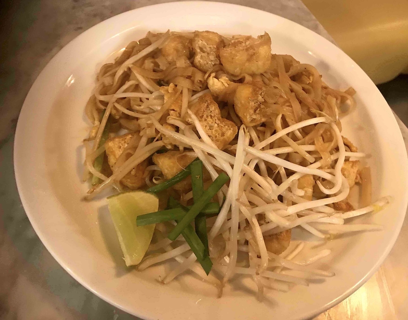 2019 06 10 Thai No 6 Tofu Pad Thai