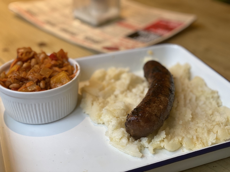 Chakalaka Sausage And Mash