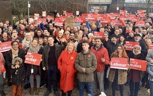 2019 12 09 Prestwich Rally Crowd @lucy4Burysouth