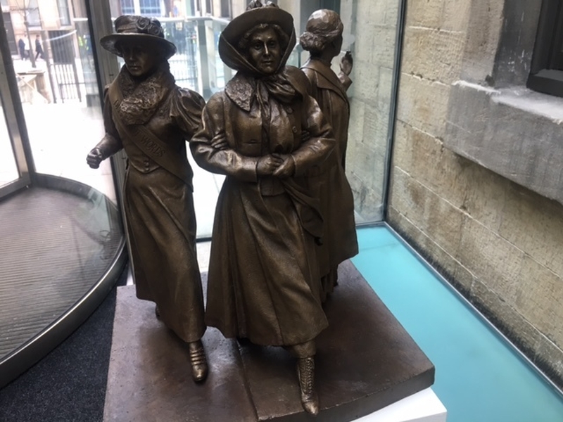 Sleuth Pankhurst Statues