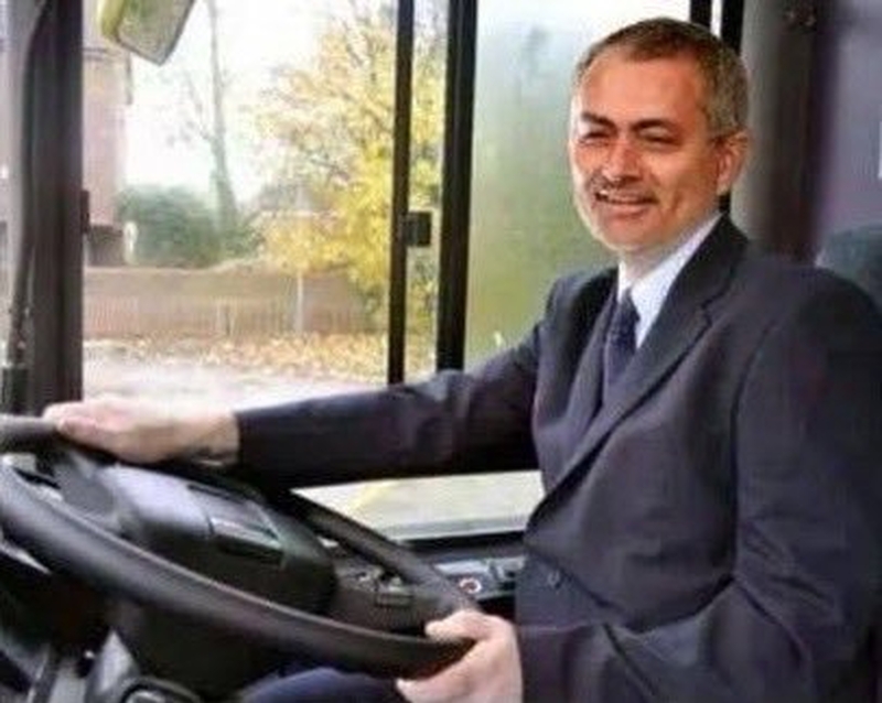 Jose Mourinho Park Bus
