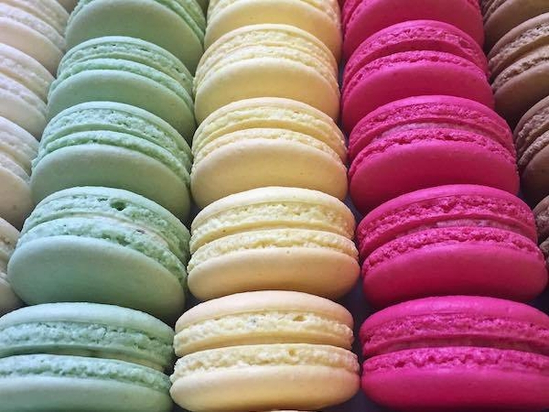 2021 01 02 Colourful Macarons From English Rose Bakery Urmston