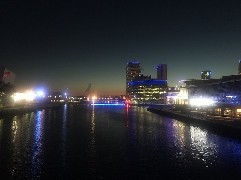 2021 03 19 News Roundup Salford Quays With Media City Uk Behind