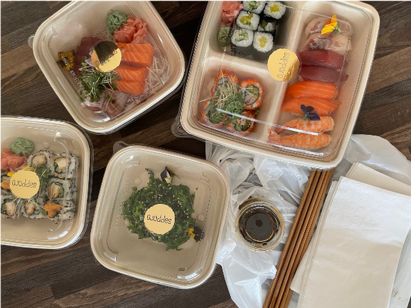 Sapporo Sushi In Takeaway Boxes From Lay The Table Liverpool