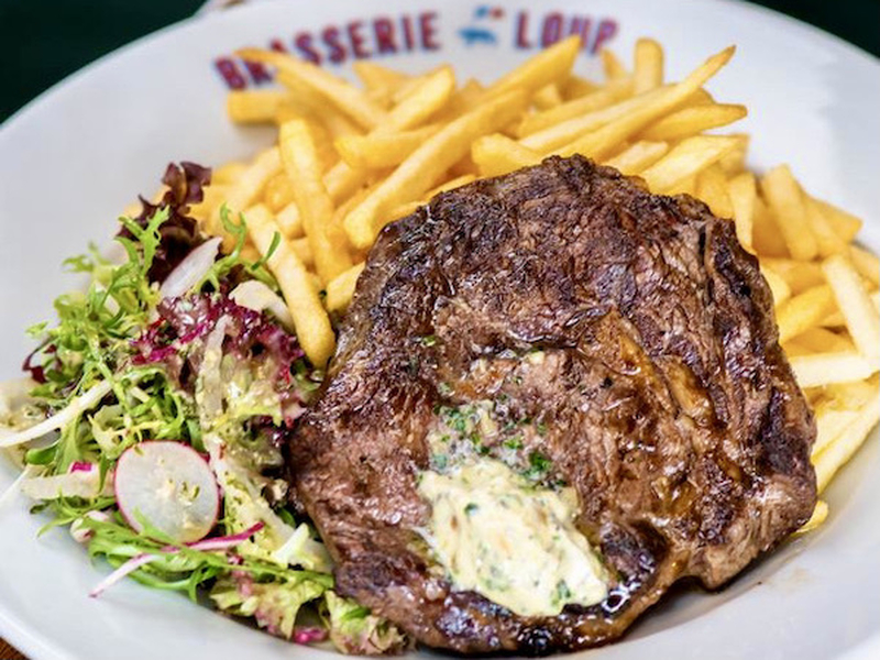 Brasserie Loup Berry Street French Restaurant Liverpool Steak Frittes