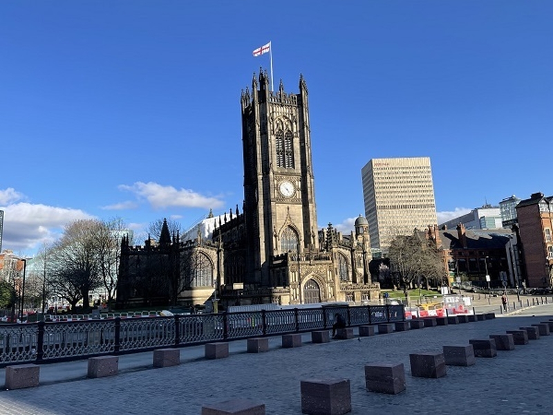 Manchester Cathedral From The West