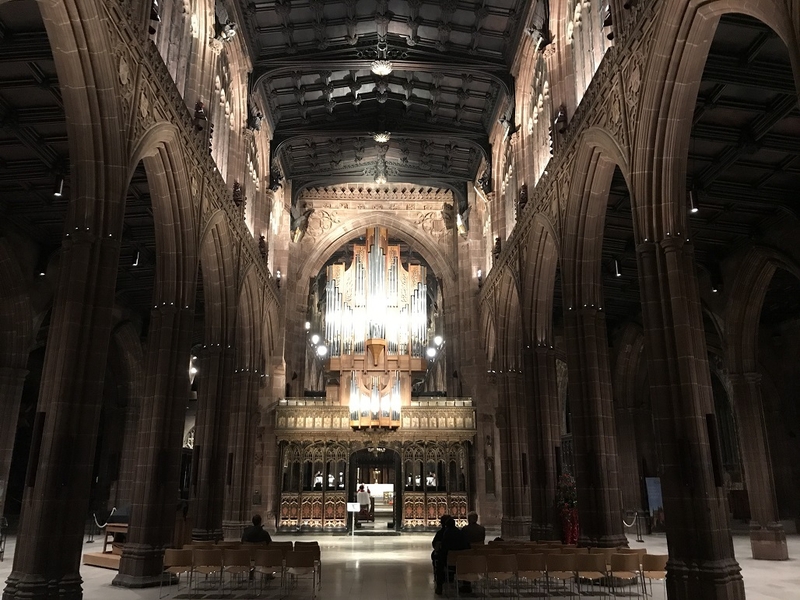 Manchester Cathedral The Nave And The New Organs