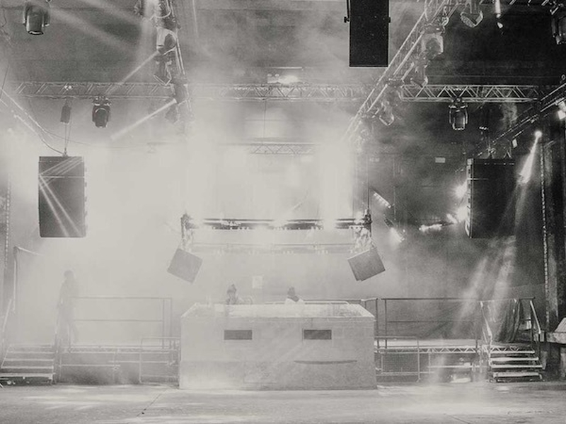 One Of The Stages At The Warehouse Project A Dance Music Event Held In Mayfield Depot Manchester