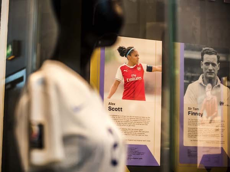 The English Football Hall Of Fame Exhibition At The National Football Museum In Manchester