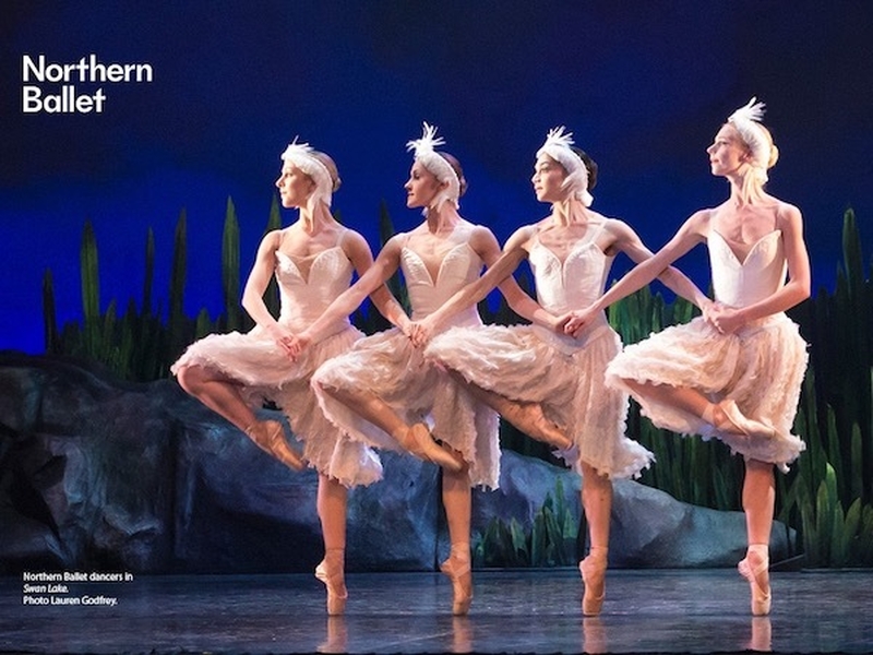 Northern Ballet Dancersperforming Swan Lake