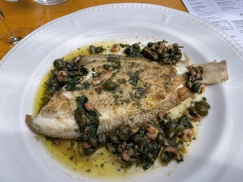 A Whole Pan Fried Plaice With Shrimps From Alberts Schloss Manchester As One Of Confidentials Best Dishes June 2021