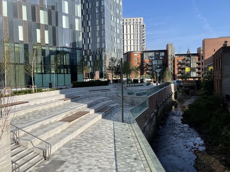 Deansgate Square Landscaping And Public Realm Manchester 1