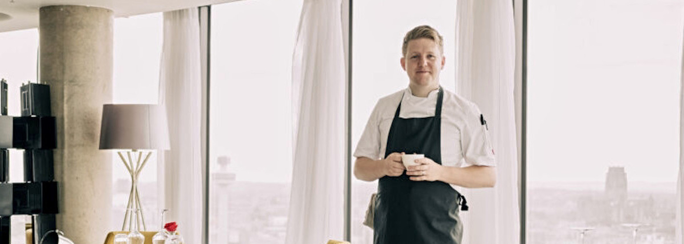 Elliot Hill Executive Chef Panoramic 34 Liverpool Highest Restaurant