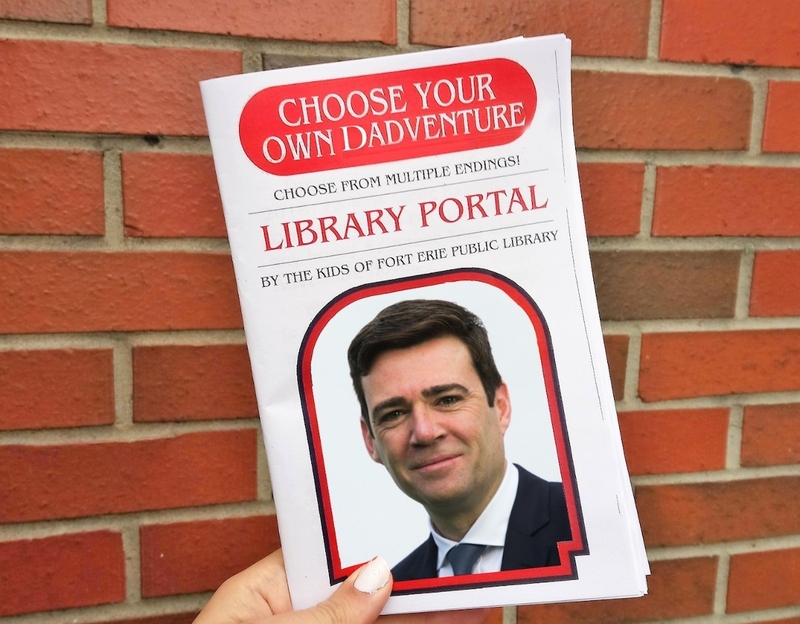 Choose Your Own Dadventure Andy Burnham Funny