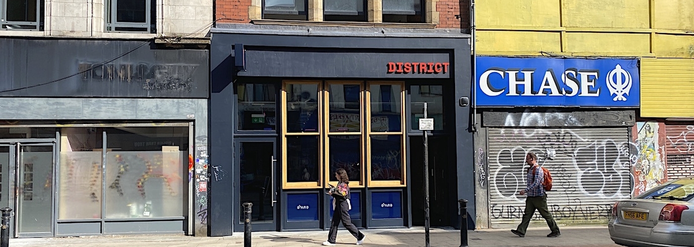 District Thai Restaurant On Oldham Street Manchester