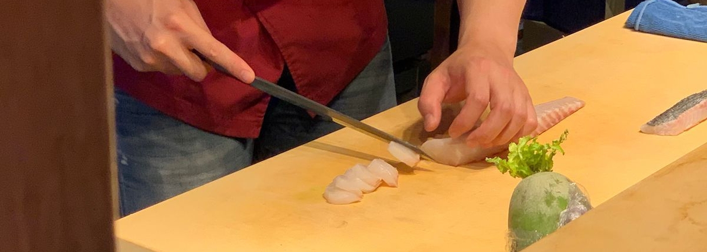 Chef Terry Huang Prepares Fresh Sashimi At Umezushi Omakase Manchester Perhaps The Worlds Most Exclusive Restaurant Reviewed 1200 800