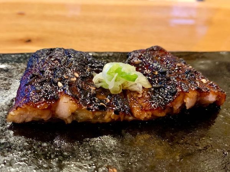 Salmon At Umezushi Omakase Rrestaurant Eview
