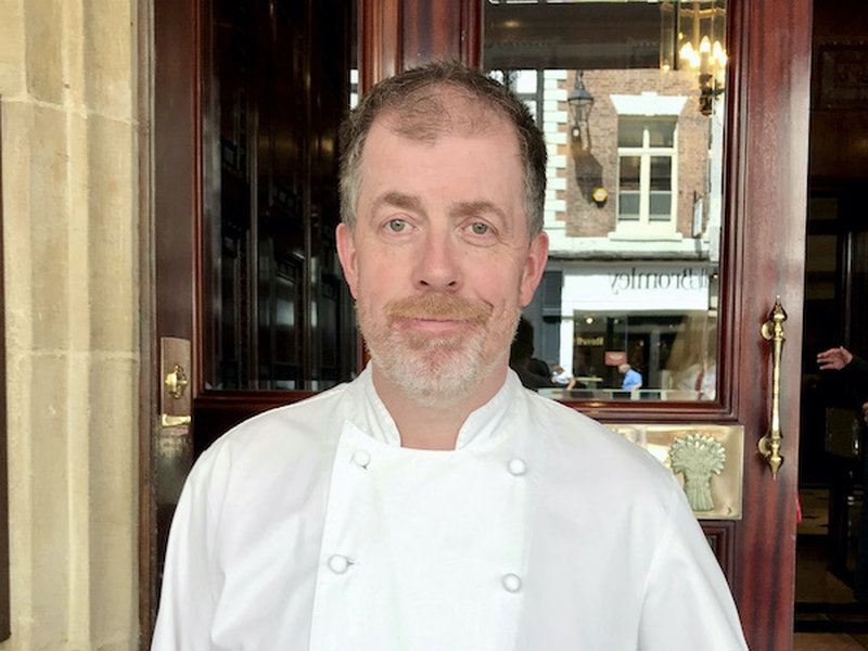 Simon Radley Pictured At The Chester Grosvenor Michelin Chef