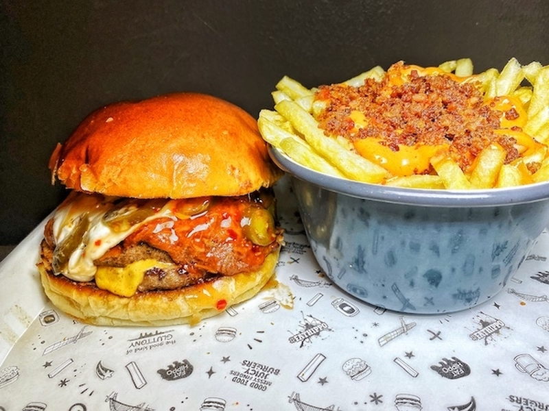 Fat Hippo Burger Restaurant Bold Street Liverpool Born Slippy Fries