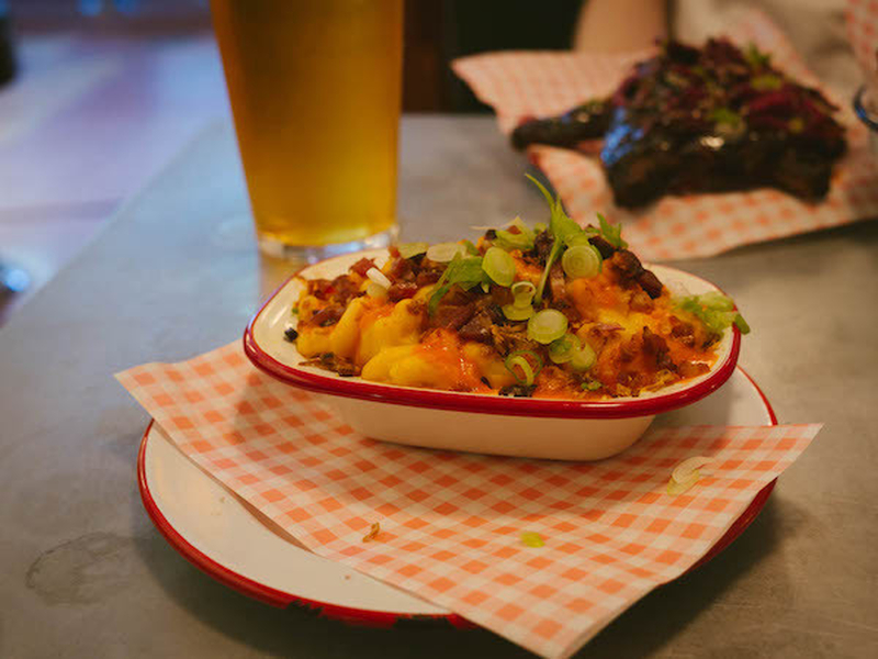 The Buffalo Mac N Cheese At The Mustard Diner In Altrincham Manchester