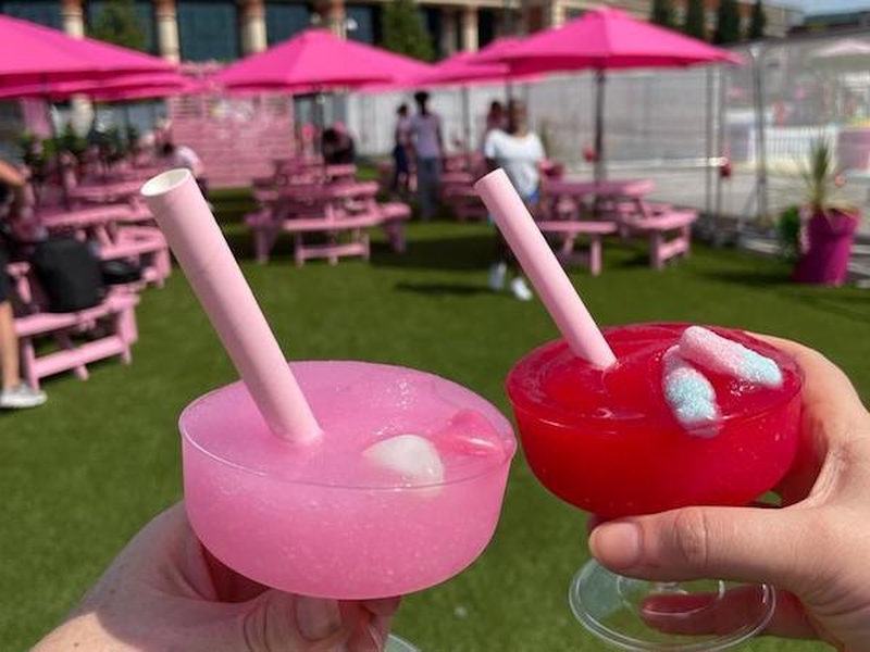 Frozen Slushie Cocktails At New Outdoor Boujee Pop Up At The Trafford Centre