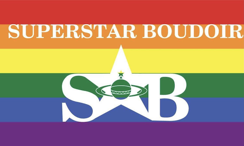 Superstar Boudoir Liverpool Stanley Street Pride Lgbt Queer Parade Party Rainbow Flag