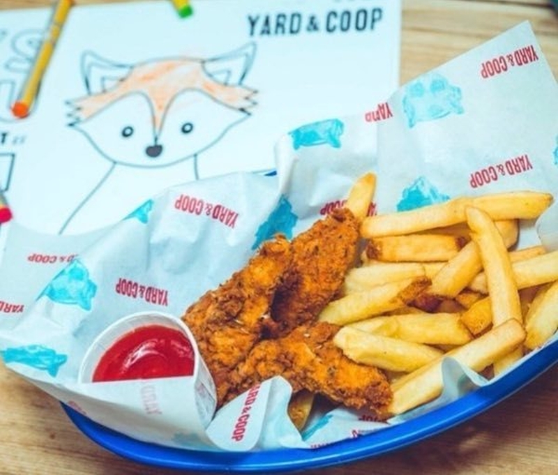 Chicken Nugz At Yard And Coop Best Places To Eath With Kids In Manchester