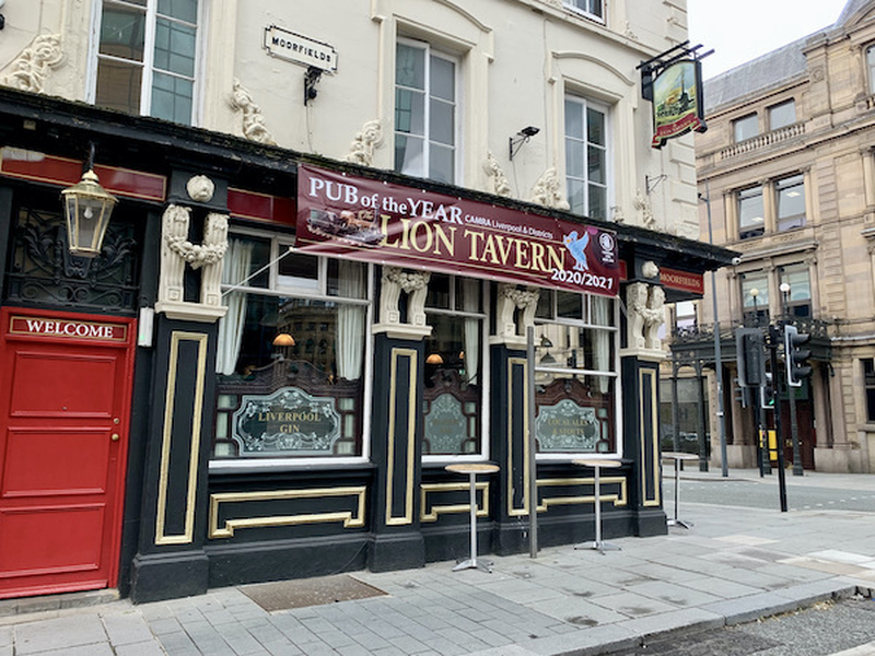 Lion Tavern Moorfields Camra Liverpool Dave Hardman Tithebarn Street