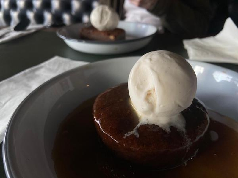 The Sticky Toffee Pudding At The One O Clock Gun At Liverpools Royal Albert Dock