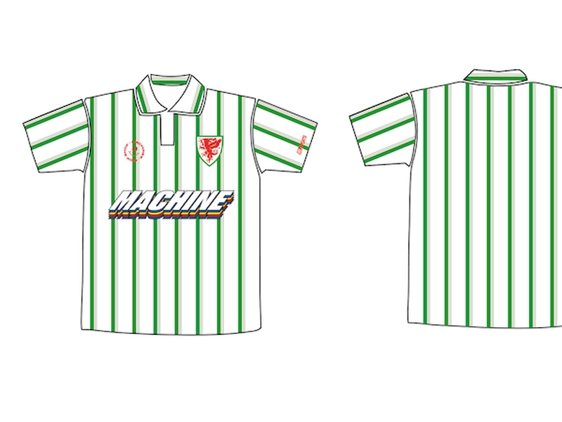 Manchester Doughnut Shop Siop Shops Special Wales Football Kit Merch Collaboration