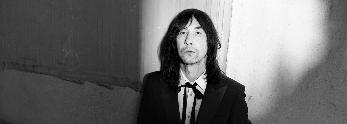 A Dashing Picture Of Primal Scream Frontman Bobby Gillespie Who Will Be Discussing His New Book Tenement Kid At The Manchester Literature Festival