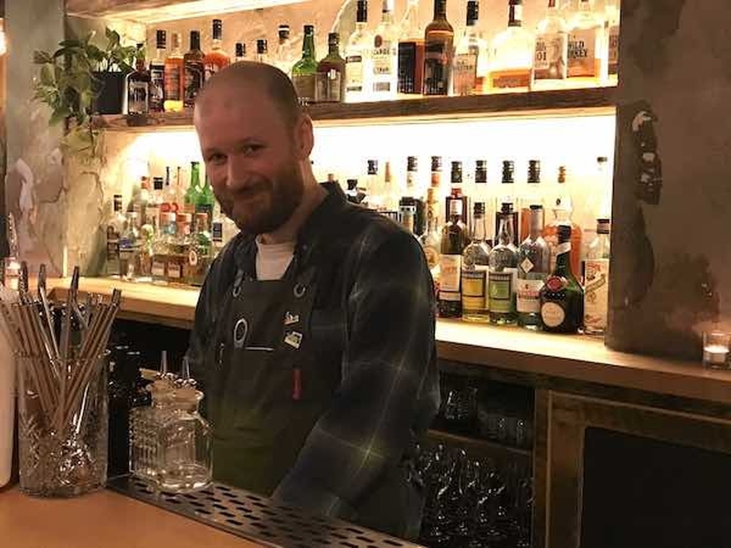 Joe The Barman At 10 Tib Lane Manchester
