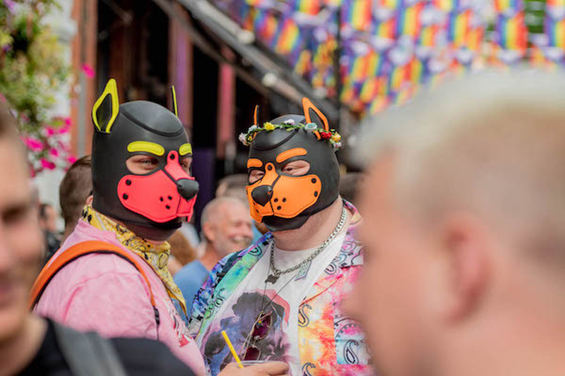 Men Wearing Dog Masks At Manchester Pride 2021 Chris Keller Jackson