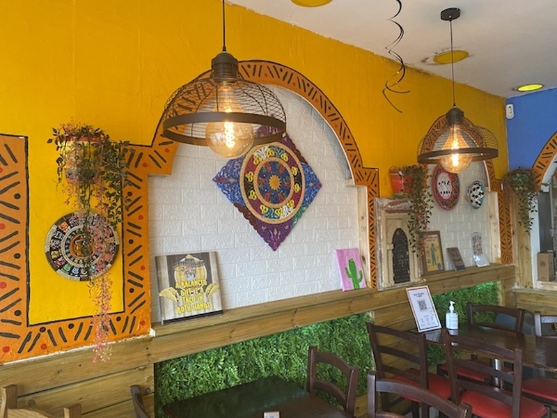 Mexican Trope Interiors At Don Tacos Rusholme Manchester