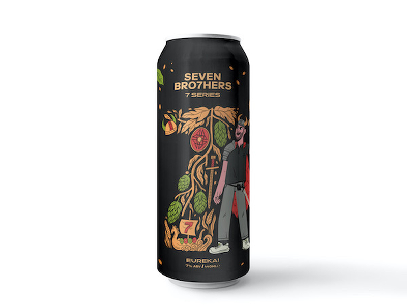 The Can Of The New Eureka Beer From Seven Bro7 Hers Which Is Inspired By Ceo Keith Mc Avoys Time In Norway