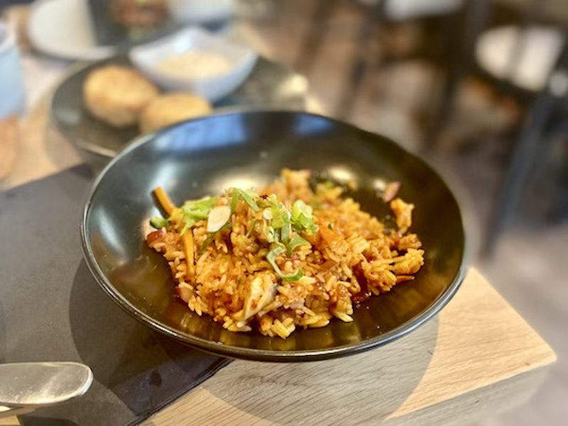 Kimchi Fried Rice Off The Food Menu At Tasting Bar And Kitchen Hoylake