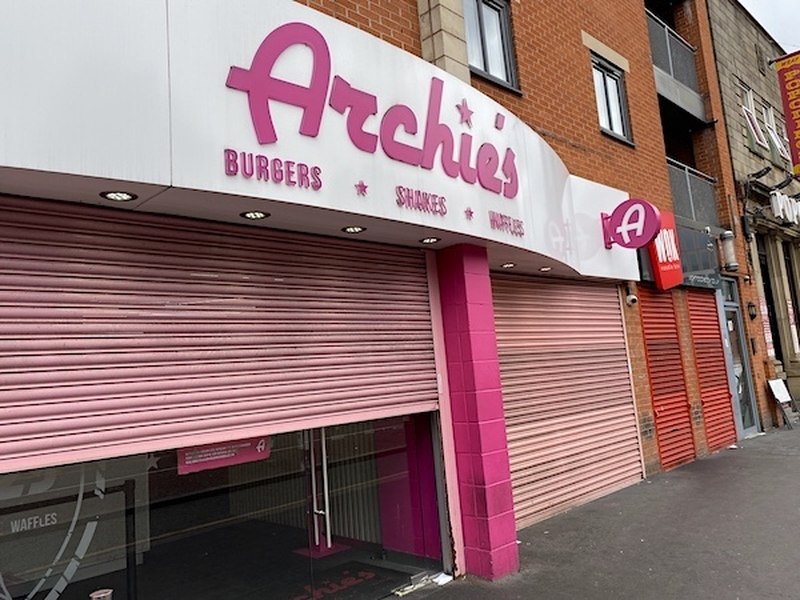 Archies Burger Joint In Manchester On Oxford Road Is Good Value