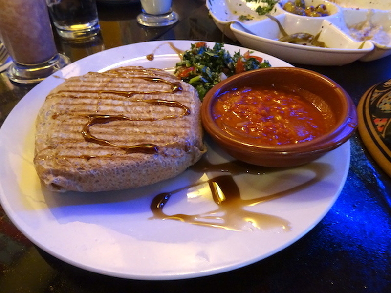 Vegetable Bourek With Egg Cheese And Olives At Moroccoriental In Leeds