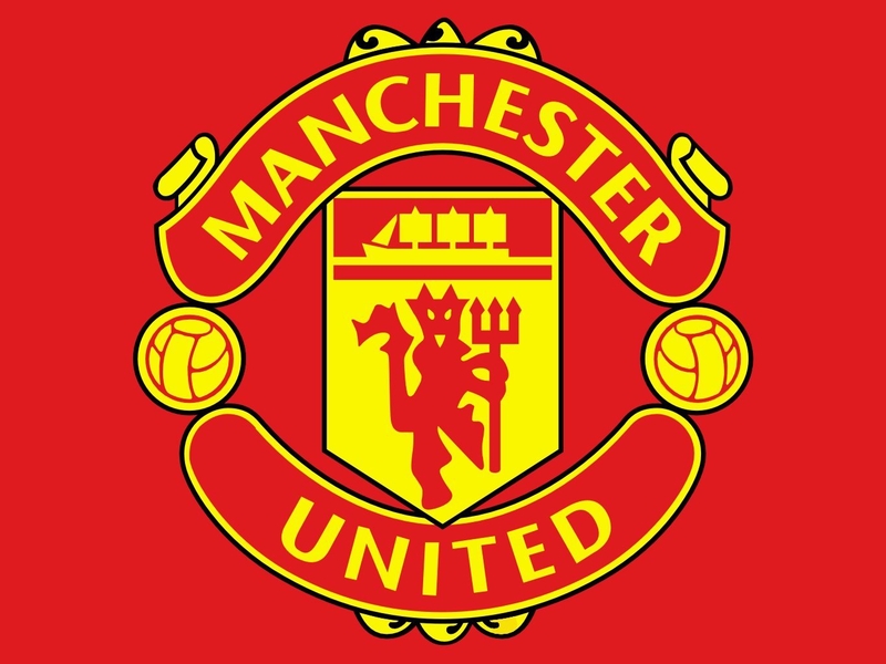 the Manchester United crest
