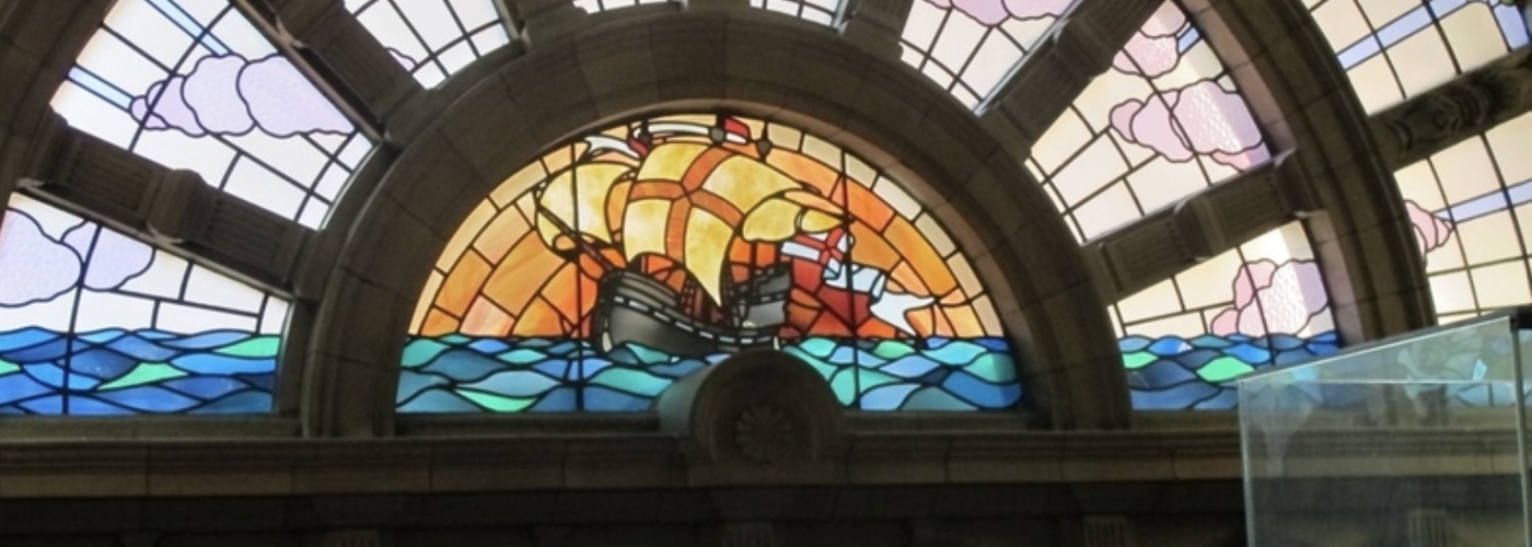 Symbols Of Manchester Sailing Ship At The University Of Manchester Sackville Street