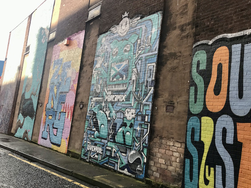 Fabric District Liverpool Cultural Hub Street Art Tour Graffiti