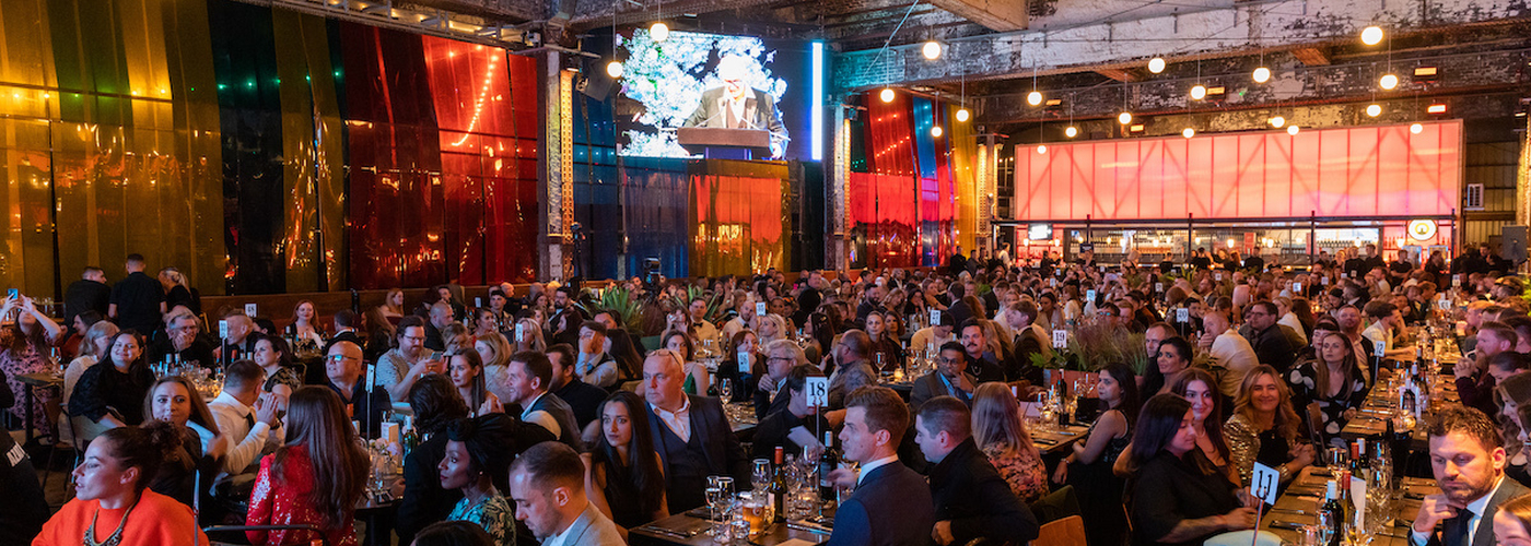 The Main Ticket Hall At Freight Island For The Manchester Food And Drink Awards 2021
