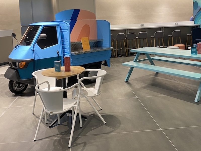 A Tuk Tuk Will Serve Food And Snacks In Escape Lounge At The New Terminal Two At Manchester Airport