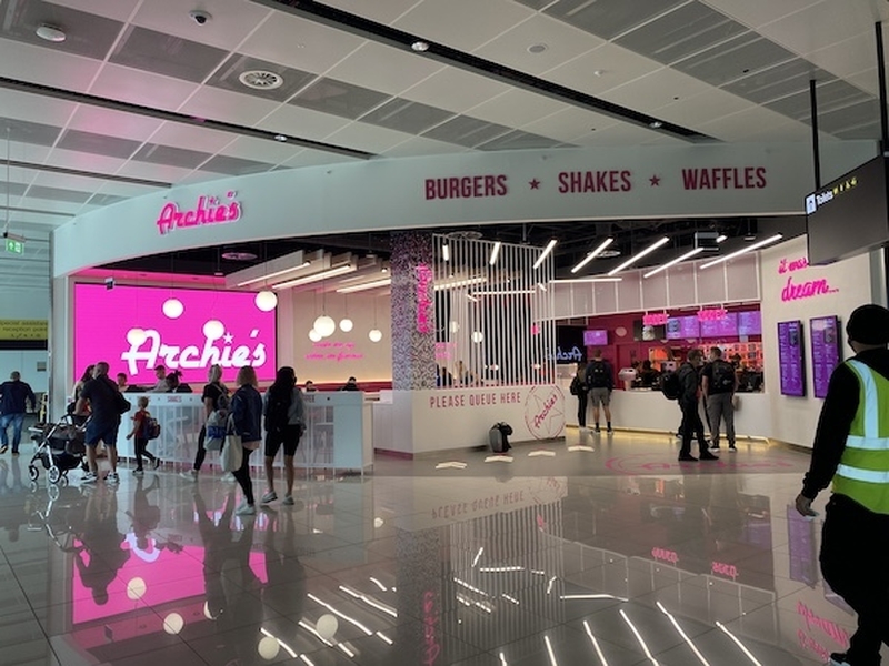 Archies At The New Terminal Two At Manchester Airport