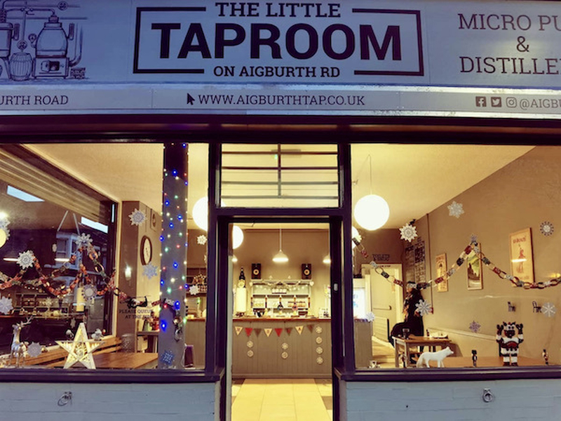 The Little Taproom Aigburth Road Liverpool Alcohol Free Beer Craft Ale Sefton Park Gin Aggy And Si External
